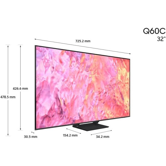 Samsung 32" Class QLED 4K Q60A - QN32Q60A - Open Box